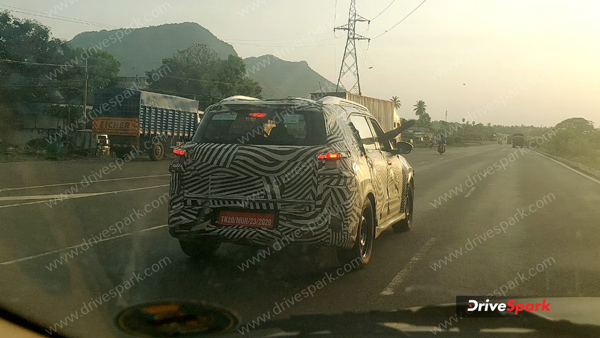 citroen c3 aircross spied