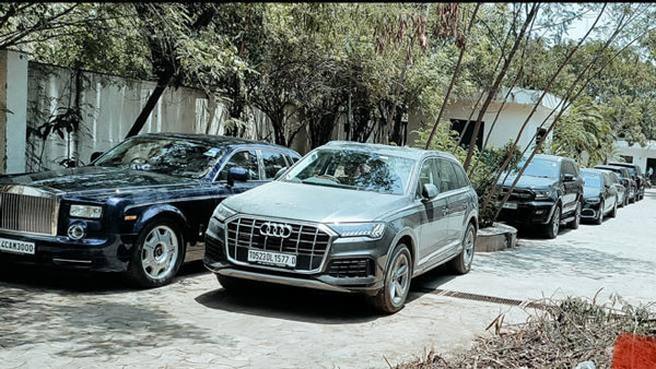 luxury cars seized from m3m group