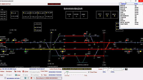 Electronic Interlocking and Point 17A