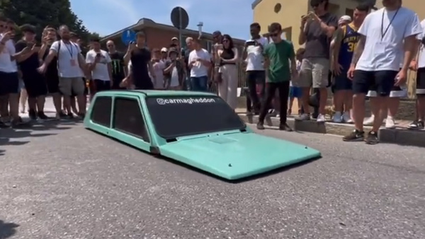 world lowest car viral video