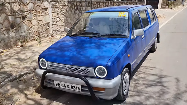 maruti 800 modified an ambulance