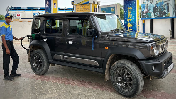 Jimny city mileage test