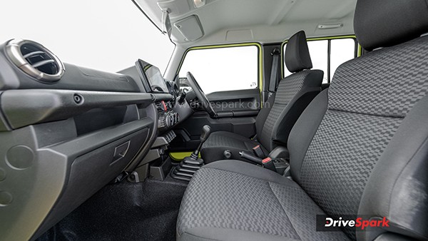 Maruti suzuki jimny front seat