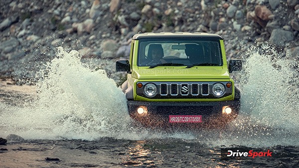 Maruti suzuki jimny water wading