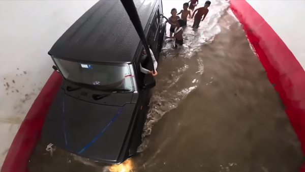 Maruti suzuki jimny water wading ability
