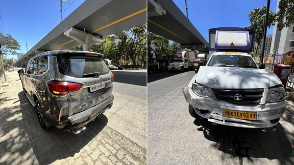 Rubina Dilaik’s MG Gloster Tata Yodha Pick-up Truck Accident