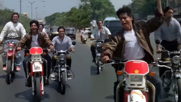 shahrukh khan regrets for not wearing helmet
