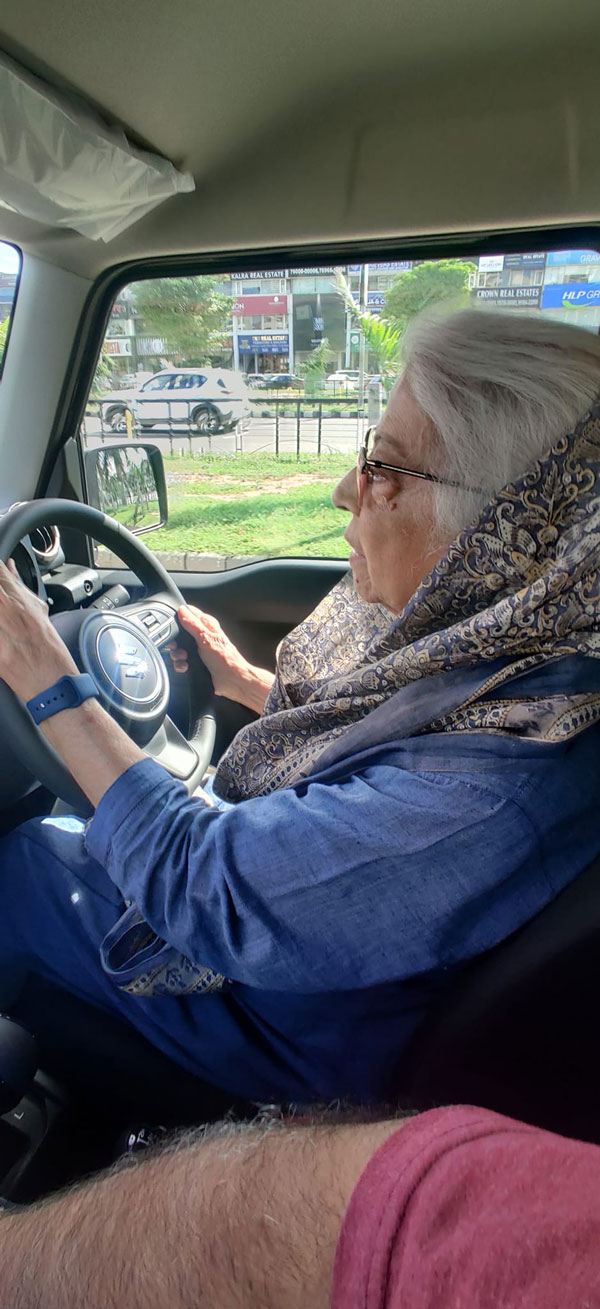 jimny bought by 83-old lady