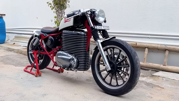 royal enfield bike into electric