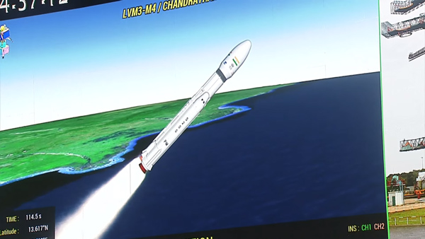 chandrayaan 3 launched