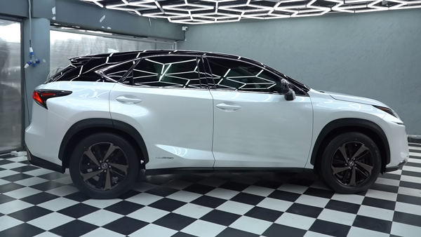 Sunithas lexus nx 300h luxury car side view