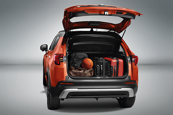 Honda elevate boot space