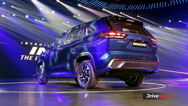 Maruti suzuki invicto launch rear design