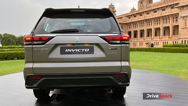 Maruti Suzuki Invicto Rear Design
