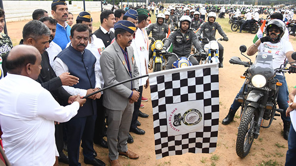 ride with soldiers bengaluru event