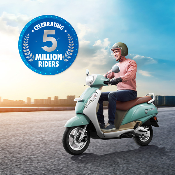 suzuki access 125 production milestone