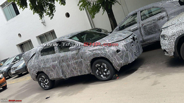 Tata curvv suv spied Tata curvv suv spied