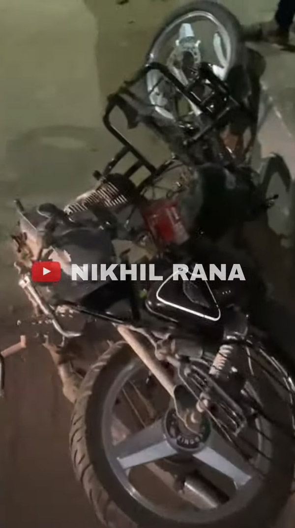 fortuner car overturned after crashes