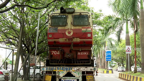 missing train engine returned to mumbai