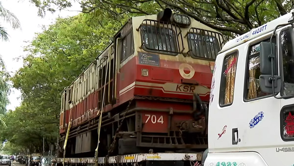 missing train engine returned to mumbai