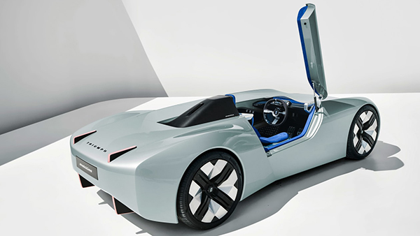 Triumph tr25 roadster concept rear style