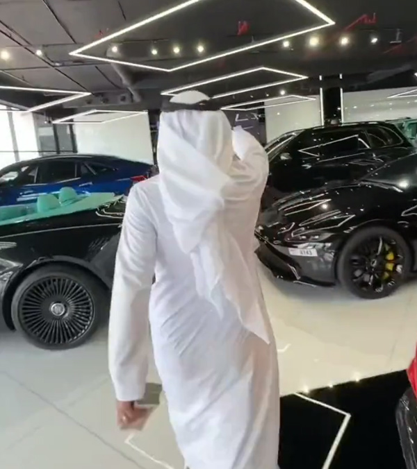 sheikh buying cars arrested