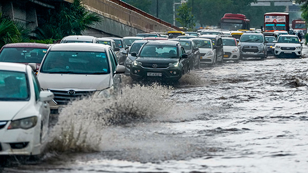 Waterlogged Road