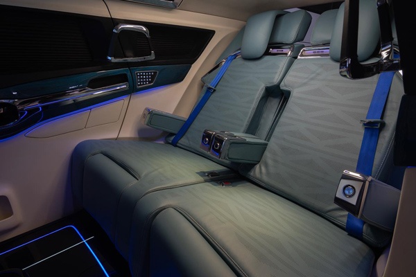 Modified toyota innova rear seat