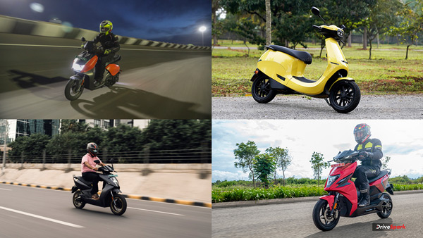 Electric scooters with 125km range 