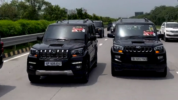 bigboss contestant fans car rally