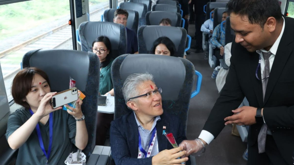  g20 delegation travelled in vande bharat