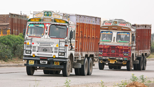 american vs indian lorry