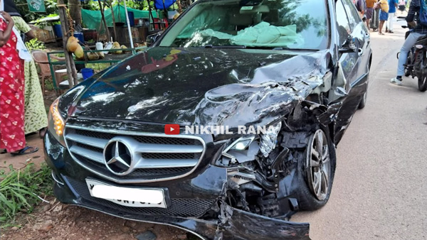 Benz accident