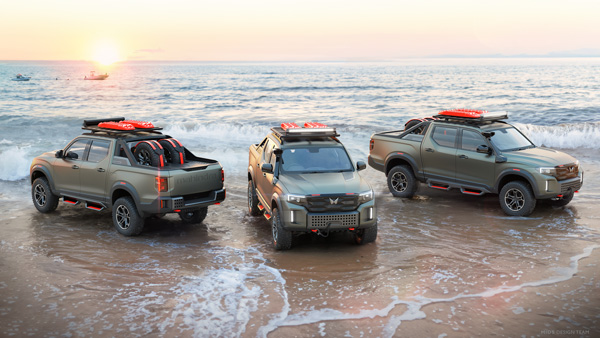 mahindra scorpio-n based pickup truck