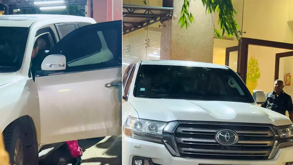 Salman Khan Spotted In Bullet Proof Toyota Land Cruiser