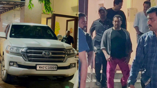 Salman Khan Spotted In Bullet Proof Toyota Land Cruiser LC 200