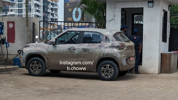 Tata Punch EV Spied Tata Punch EV Spied