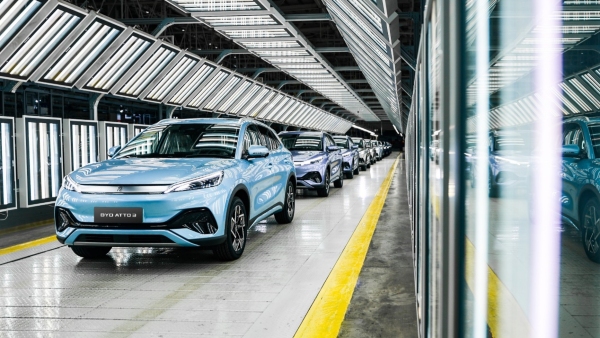 BYD atto 3 ev production