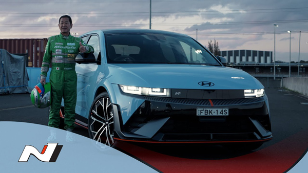 Drift king drifts hyundai ioniq 5 n video