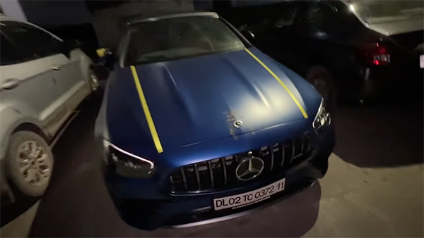 elvish yadav buys mercedes e53