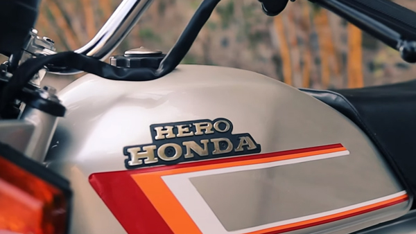hero honda cd100 bike restored