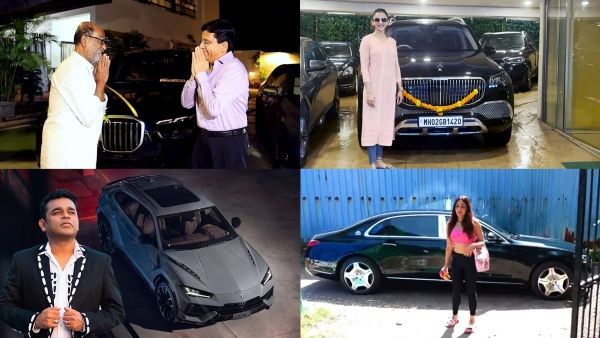 Celebrities who recently bought luxury car