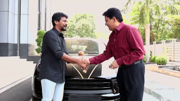 porsche car gifted to nelson dilipkumar