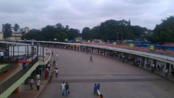 bengaluru bandh - government buses overcrowded