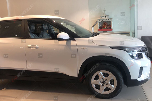 entry-level kia seltos at showrooms