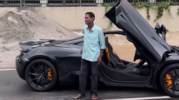 McLaren super car owner allows stranger to took photo