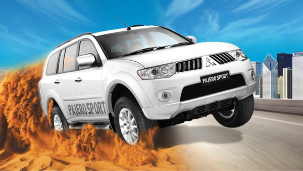off-road adventure with mitsubishi pajero
