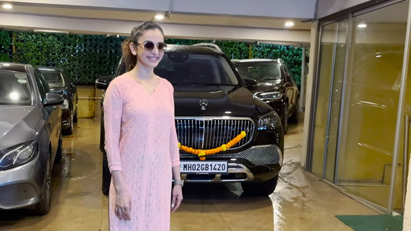 rakul preet buys new mercedes