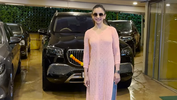 rakul preet buys new mercedes