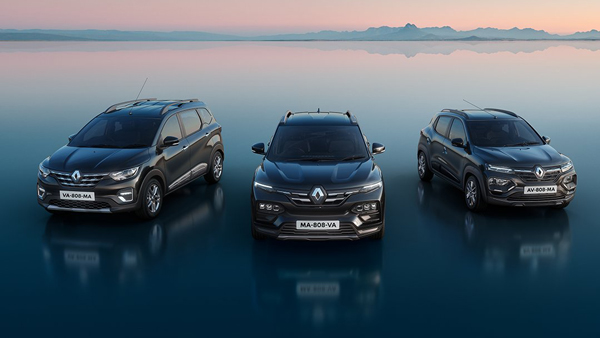 Renault launches urban night edition kiger kwid triber